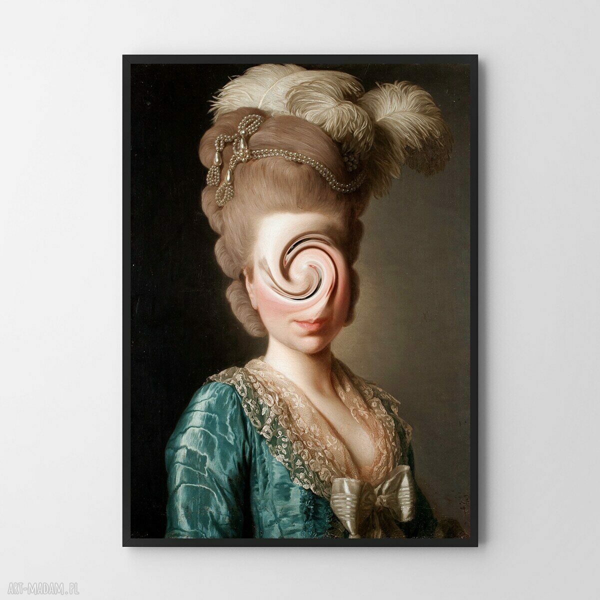 Twisted Lady - plakat 50x70 cm (portret)