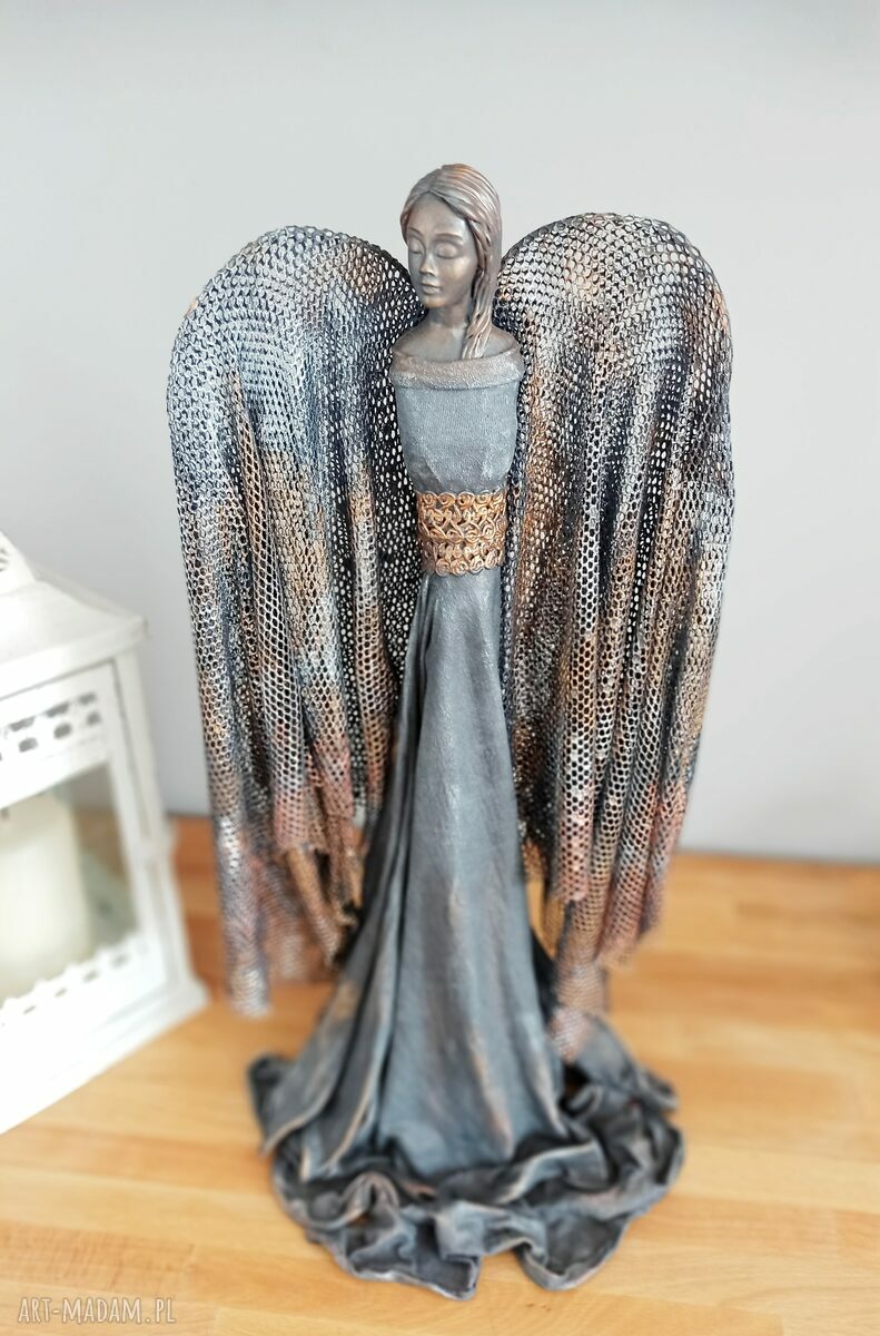 Twój anioł miłości - ręcznie wykonana figura anioła stróża