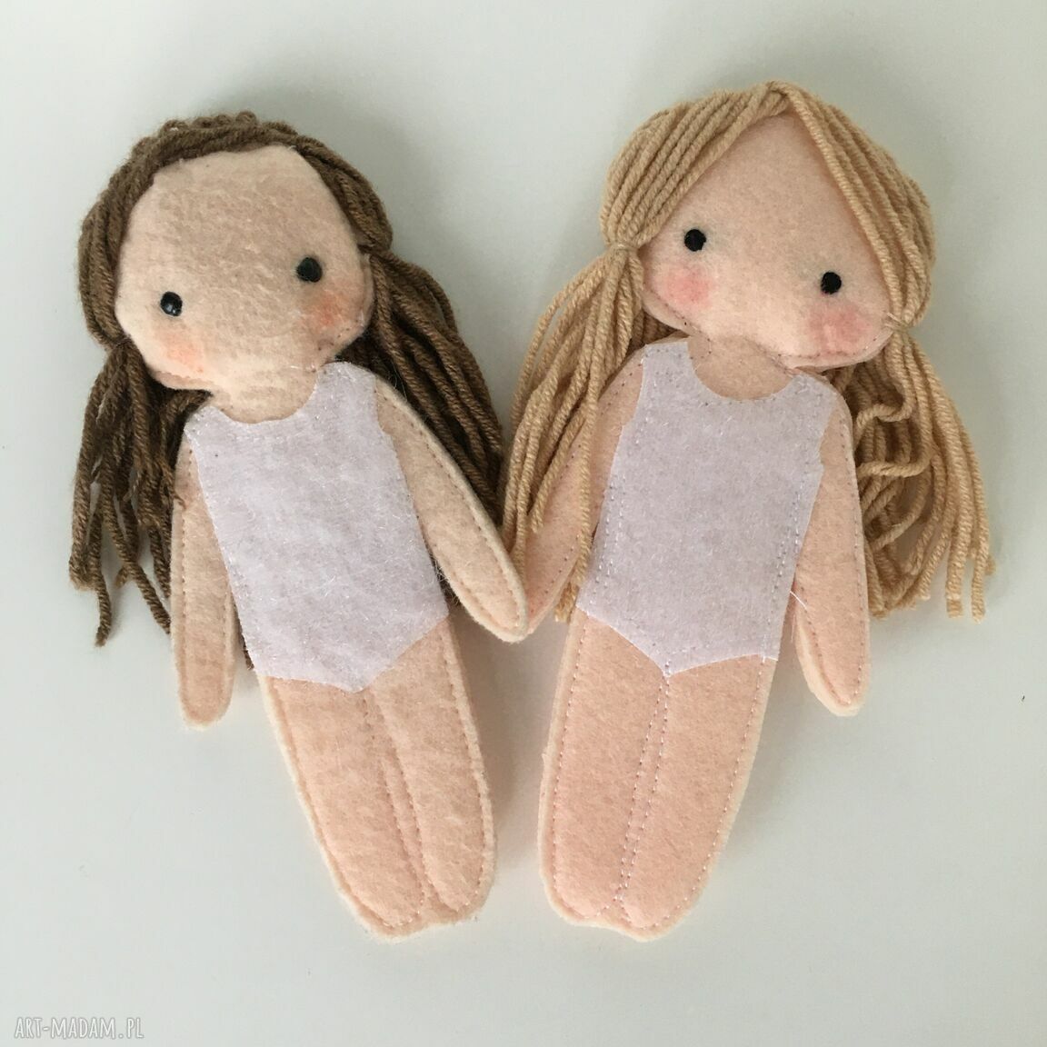 lalki: Ubieranka. Lalka z ubrankami do przebierania. Ręcznie robione