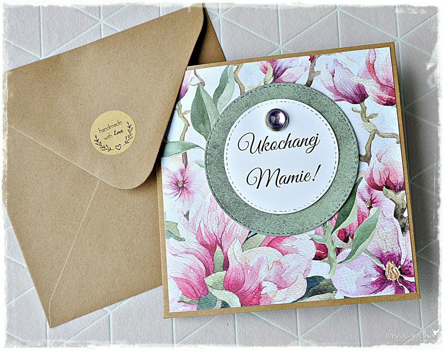 Ukochanej Mamie! Elegancki prezent na Dzień Matki Handmade