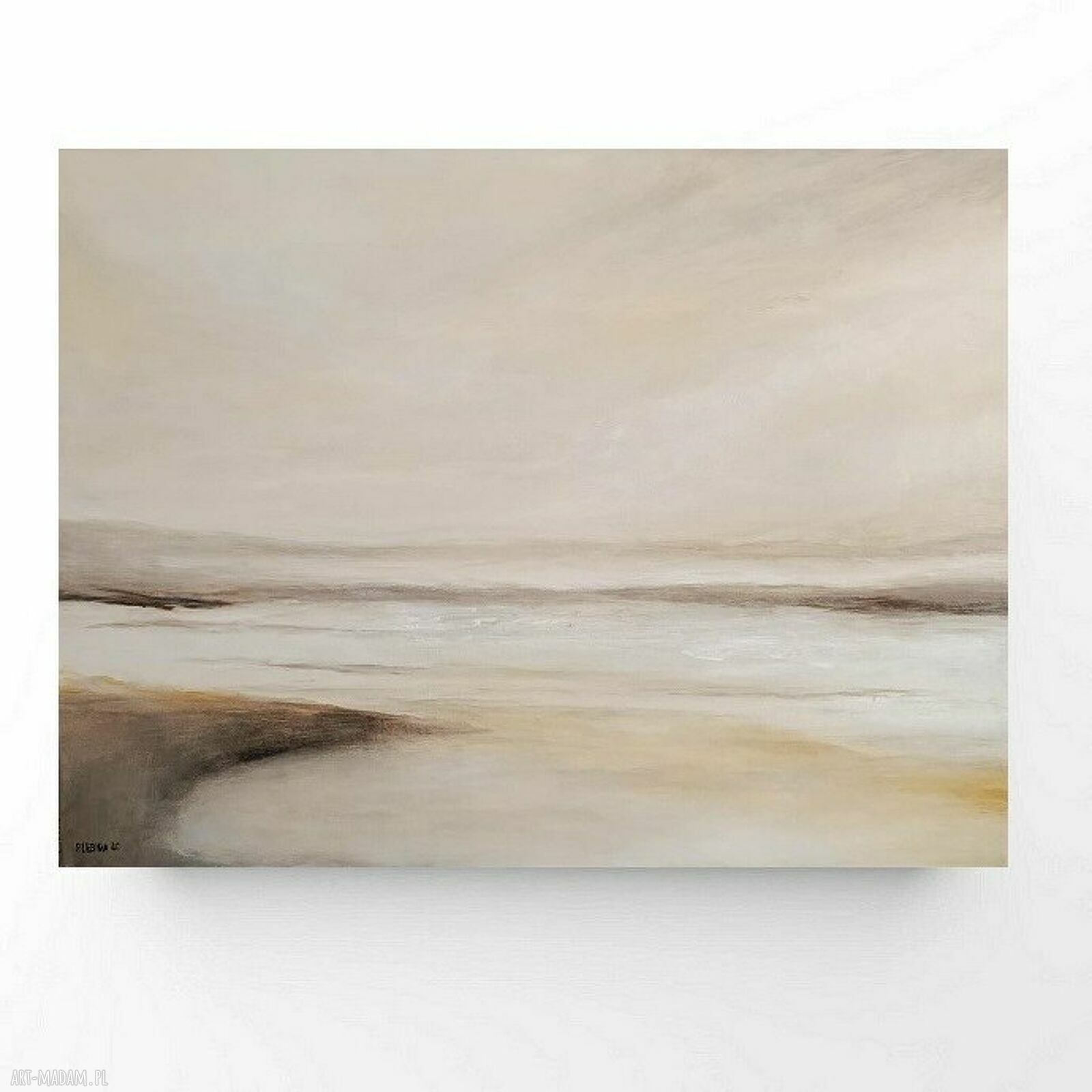 Pejzaż na płótnie - obraz akrylowy 80x60 cm