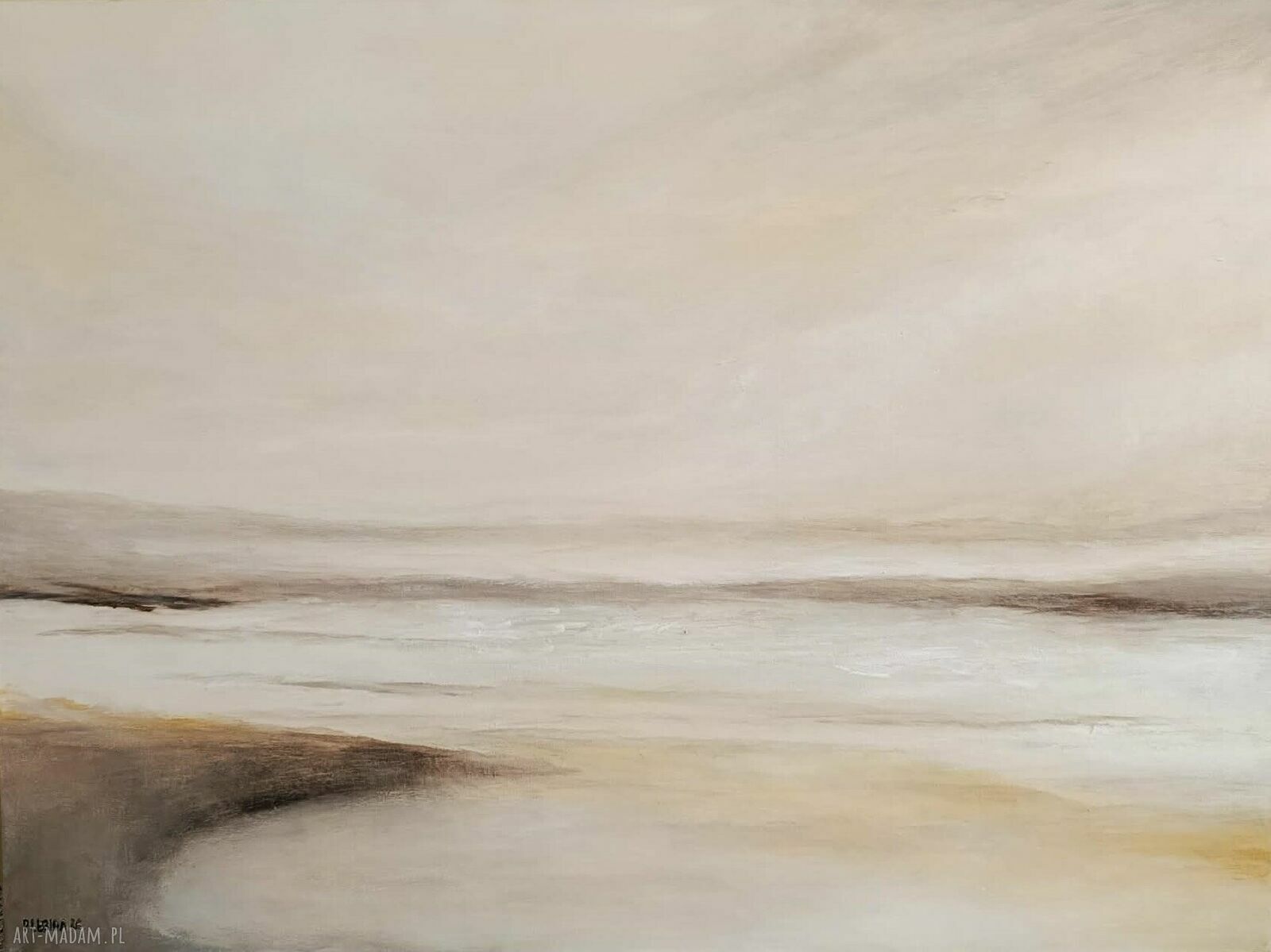 Pejzaż na płótnie - obraz akrylowy 80x60 cm