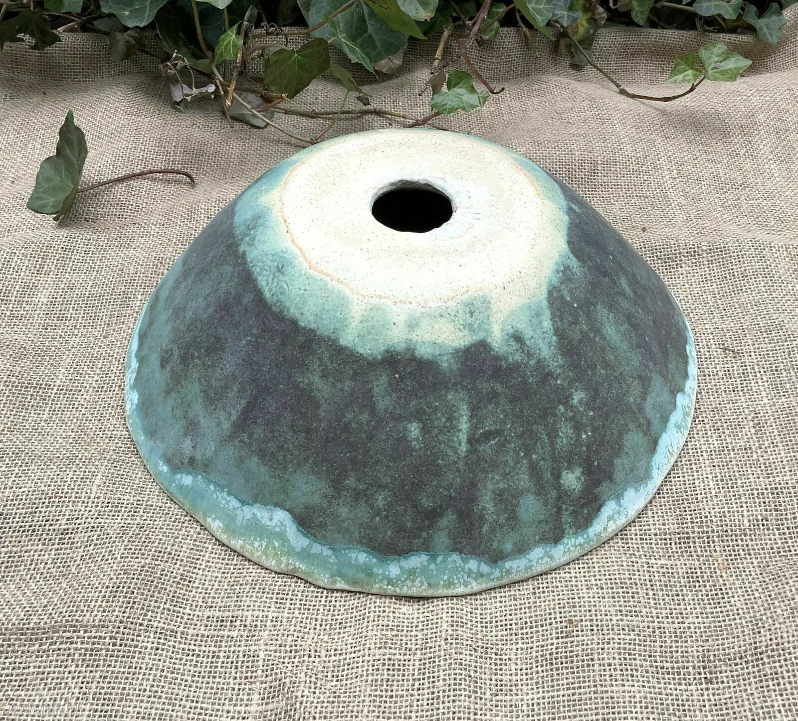 Umywalka ceramiczna „Łąka” - rękodzieło z gliny szamotowej