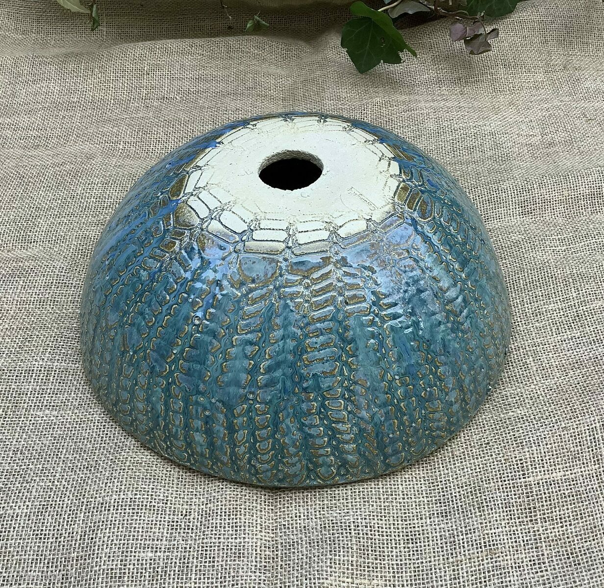 Umywalka ceramiczna nablatowa w kropeczki - unikat do Twojej łazienki