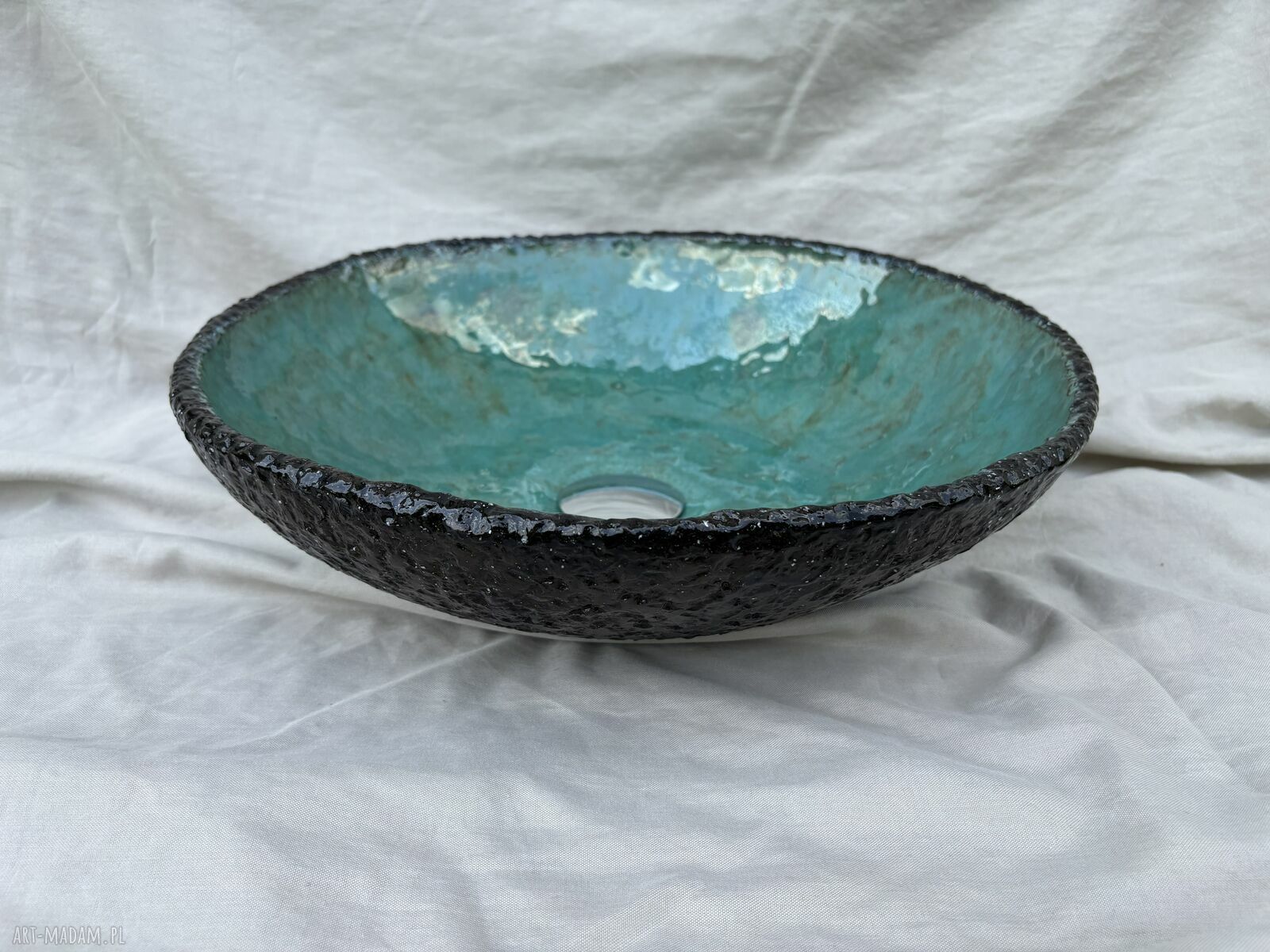 Duża umywalka ceramiczna - misa ręcznie robiona Dream Art