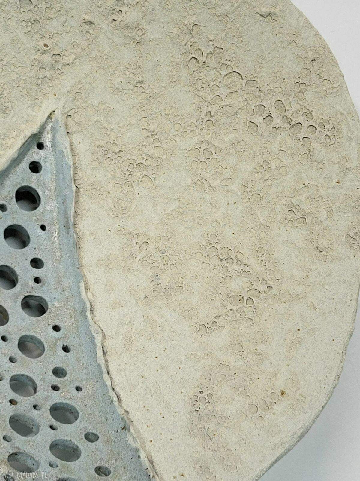 Unikalna ceramiczna patera handmade - efektowna dekoracja stołu