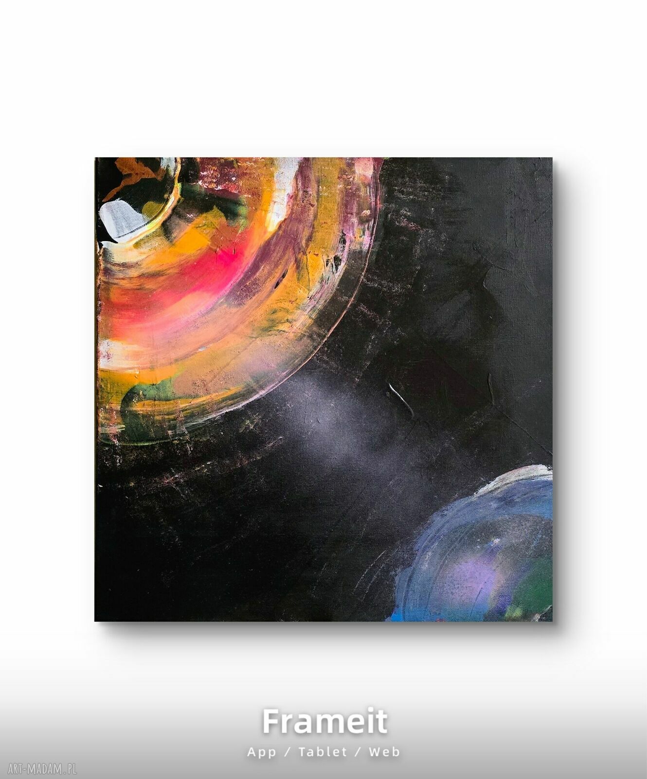 Universe - kosmos i gwiazdy na płótnie 50x50x1 cm