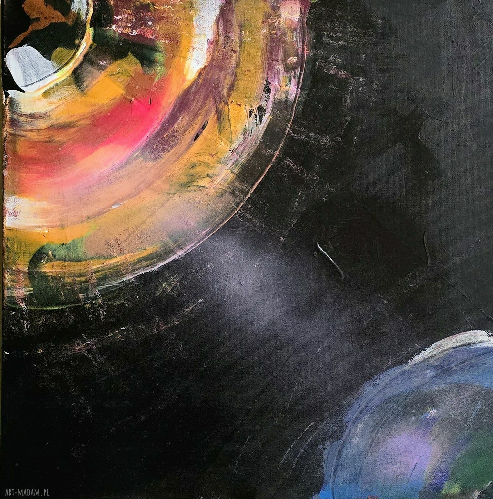 Universe - kosmos i gwiazdy na płótnie 50x50x1 cm