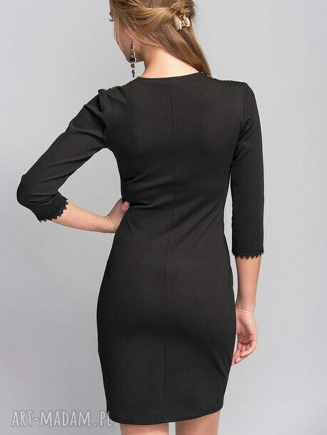 elegancka sukienka w stylu paryskim