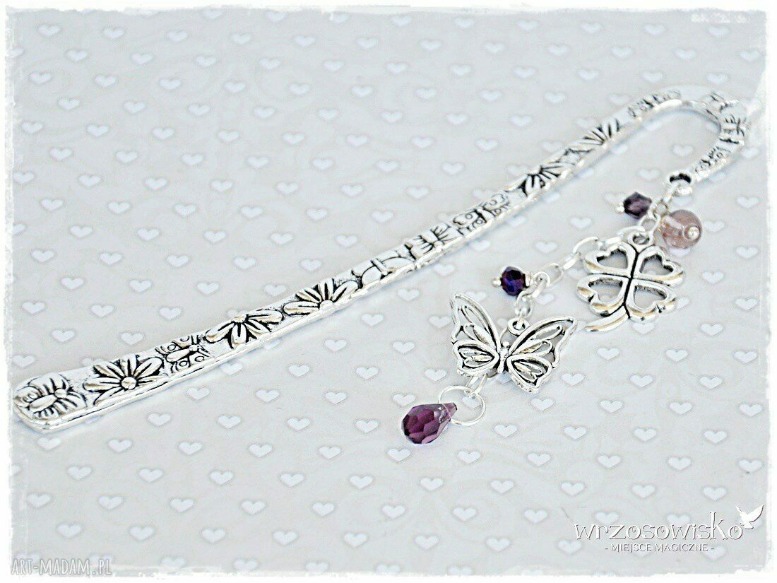 Urocze szczęście zakładka w pudełeczku Handmade