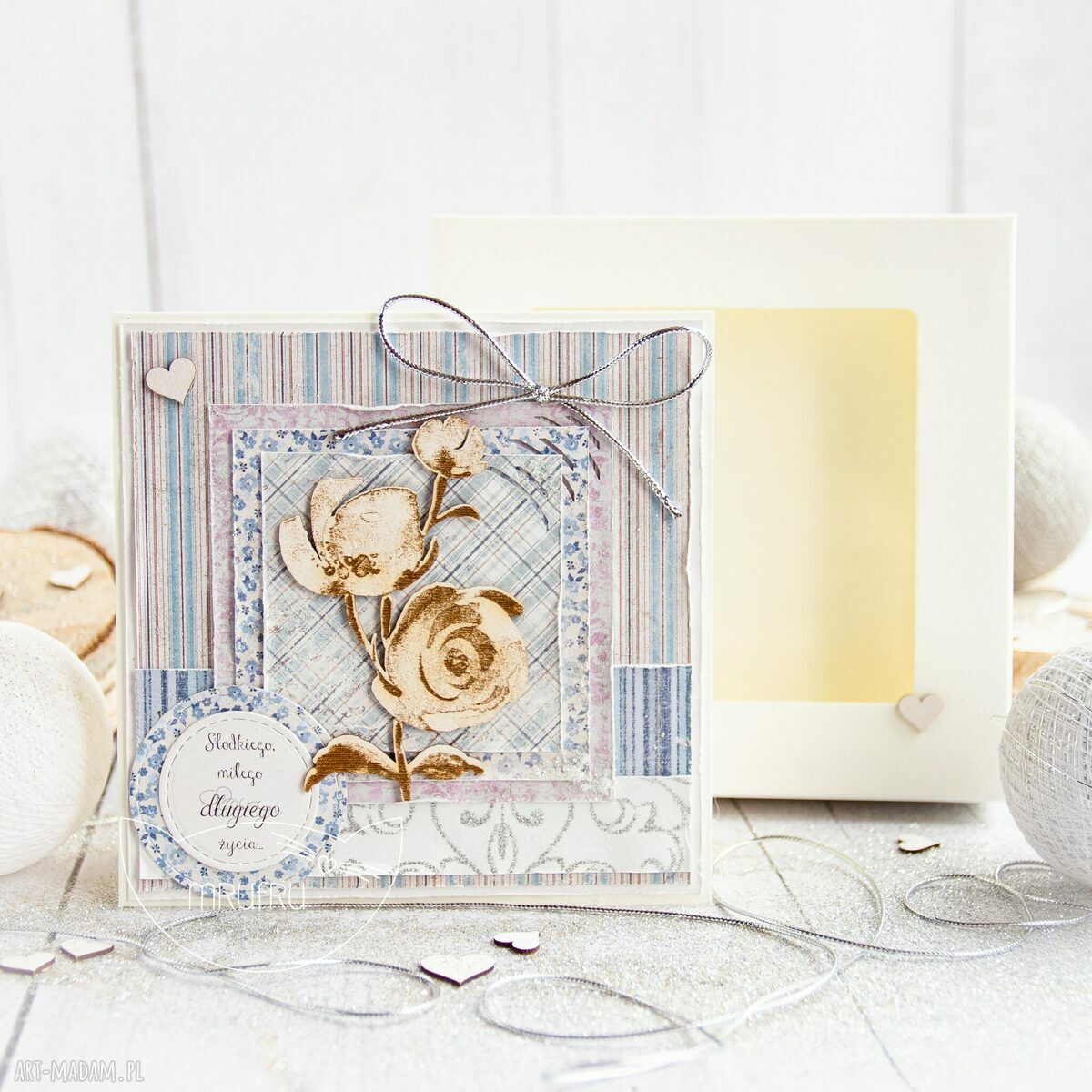 scrapbooking kartki: Kartka urodzinowa. imieninowa. 18 urodziny. Personalizowana treść