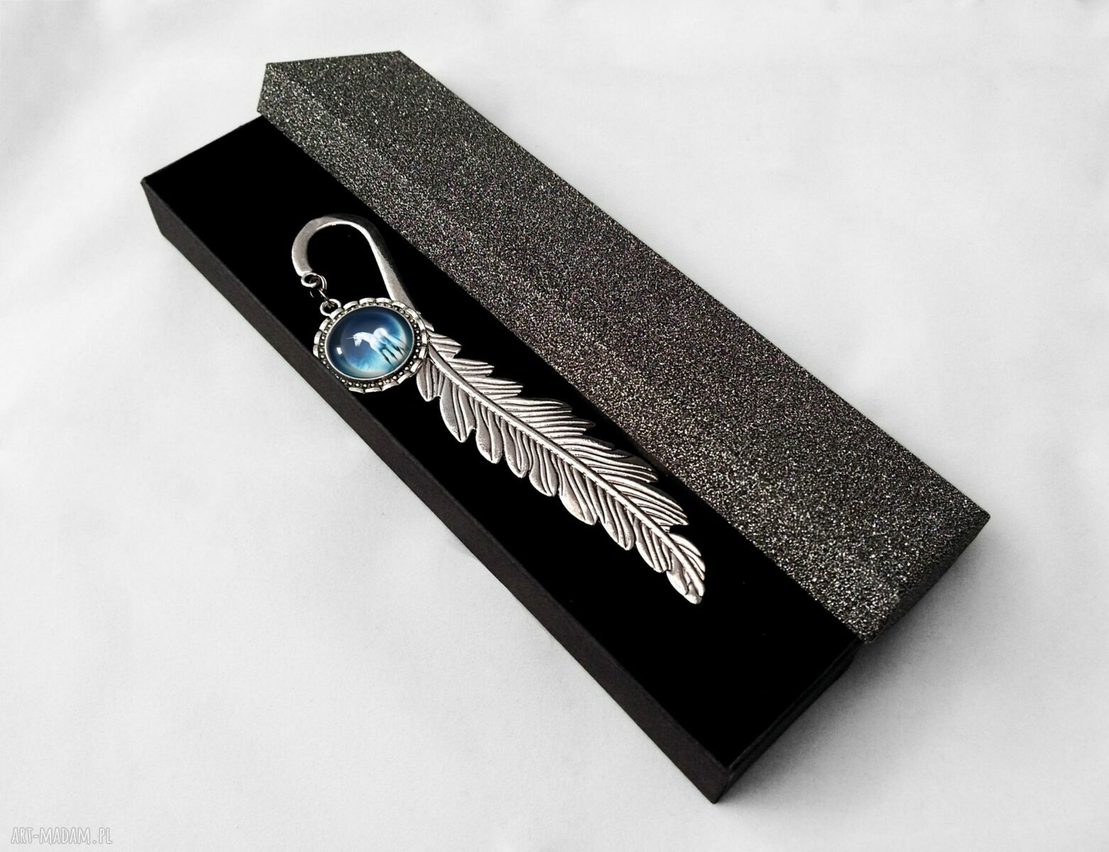 zakładki: Zakładka do książki z Jednorożcem ręcznie robione