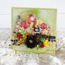 handmade scrapbooking kartki piękno jest w tobie, kartka w pudełku, 882