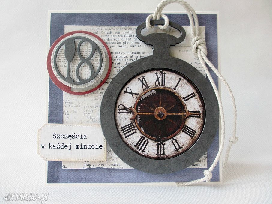 scrapbooking kartki: Urodziny Piotra hand made