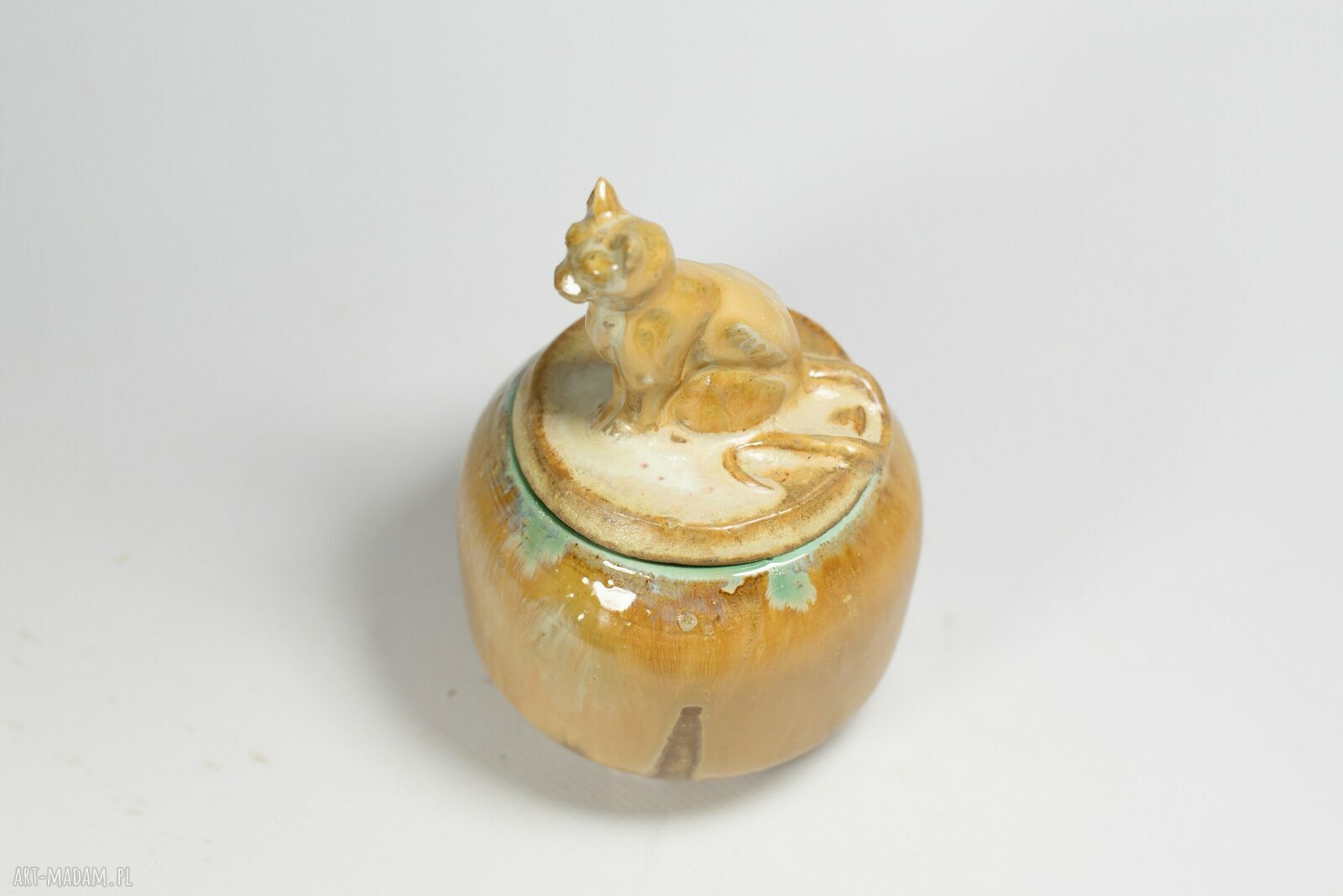 Urokliwa cukiernica - pojemnik z kotem Honey