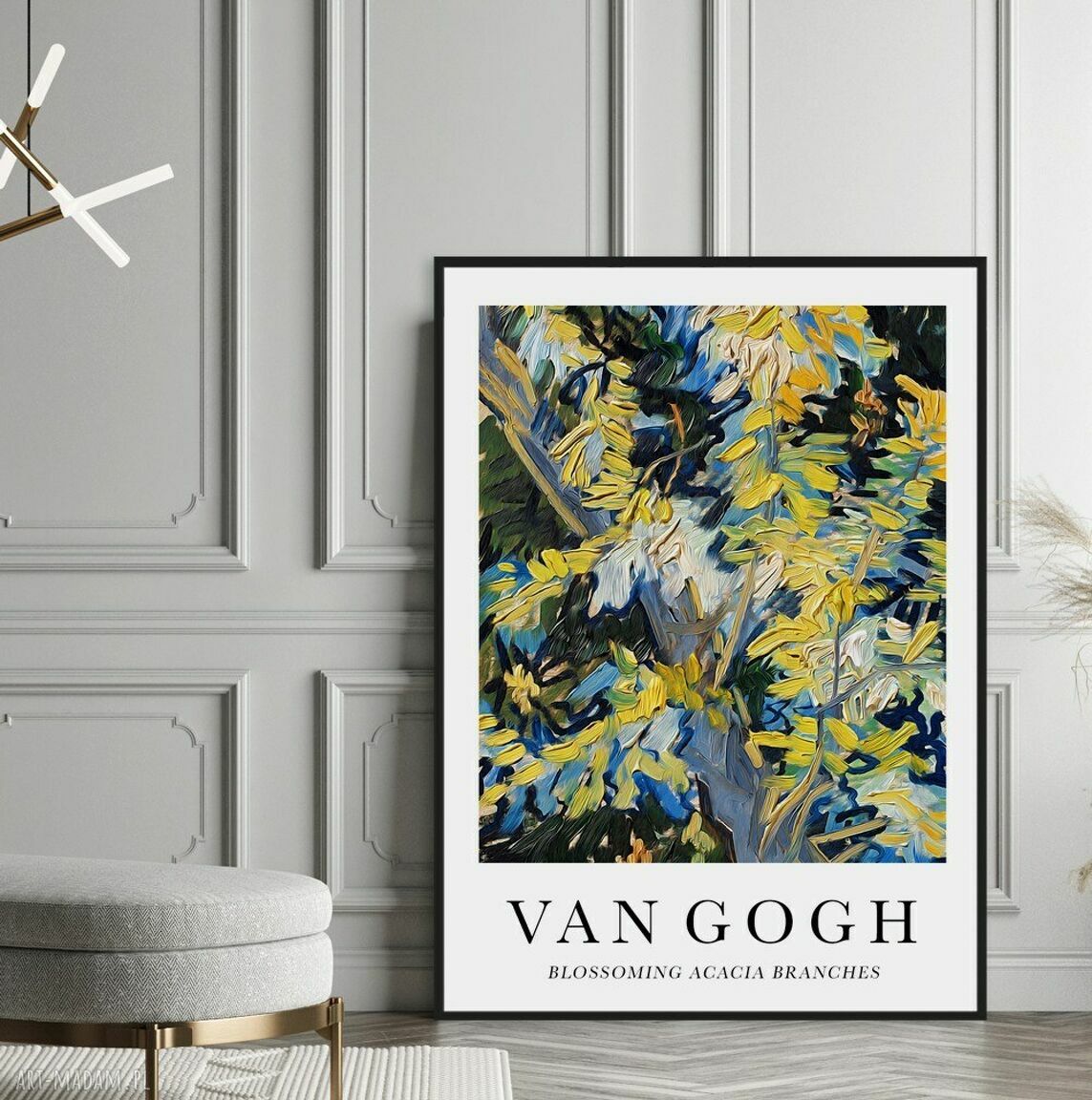 Plakat Van Gogh „Rozkwitające akacje” 50x70 cm