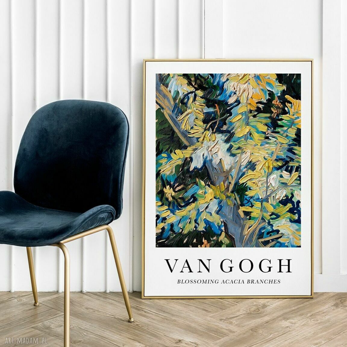 Plakat Van Gogh „Rozkwitające akacje” 50x70 cm