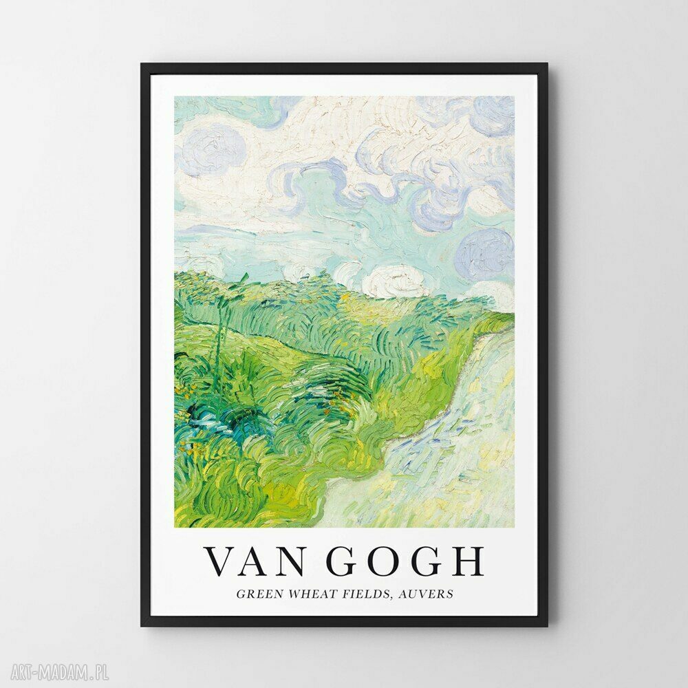 Plakat Van Gogh pastelowy krajobraz 50x70 cm