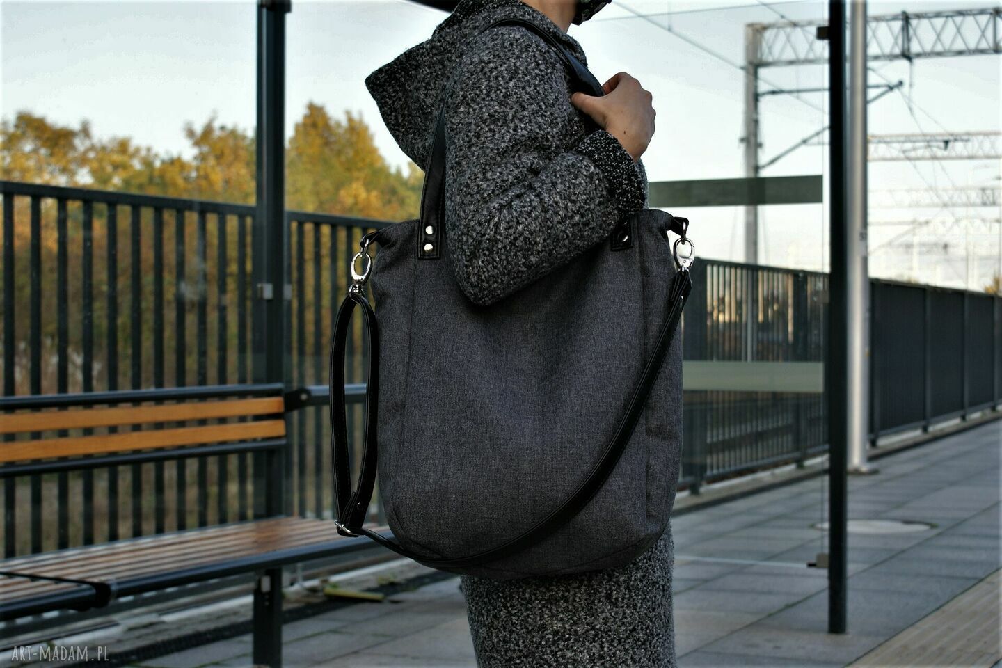 KlasIKS plecionka grafit Hand Made