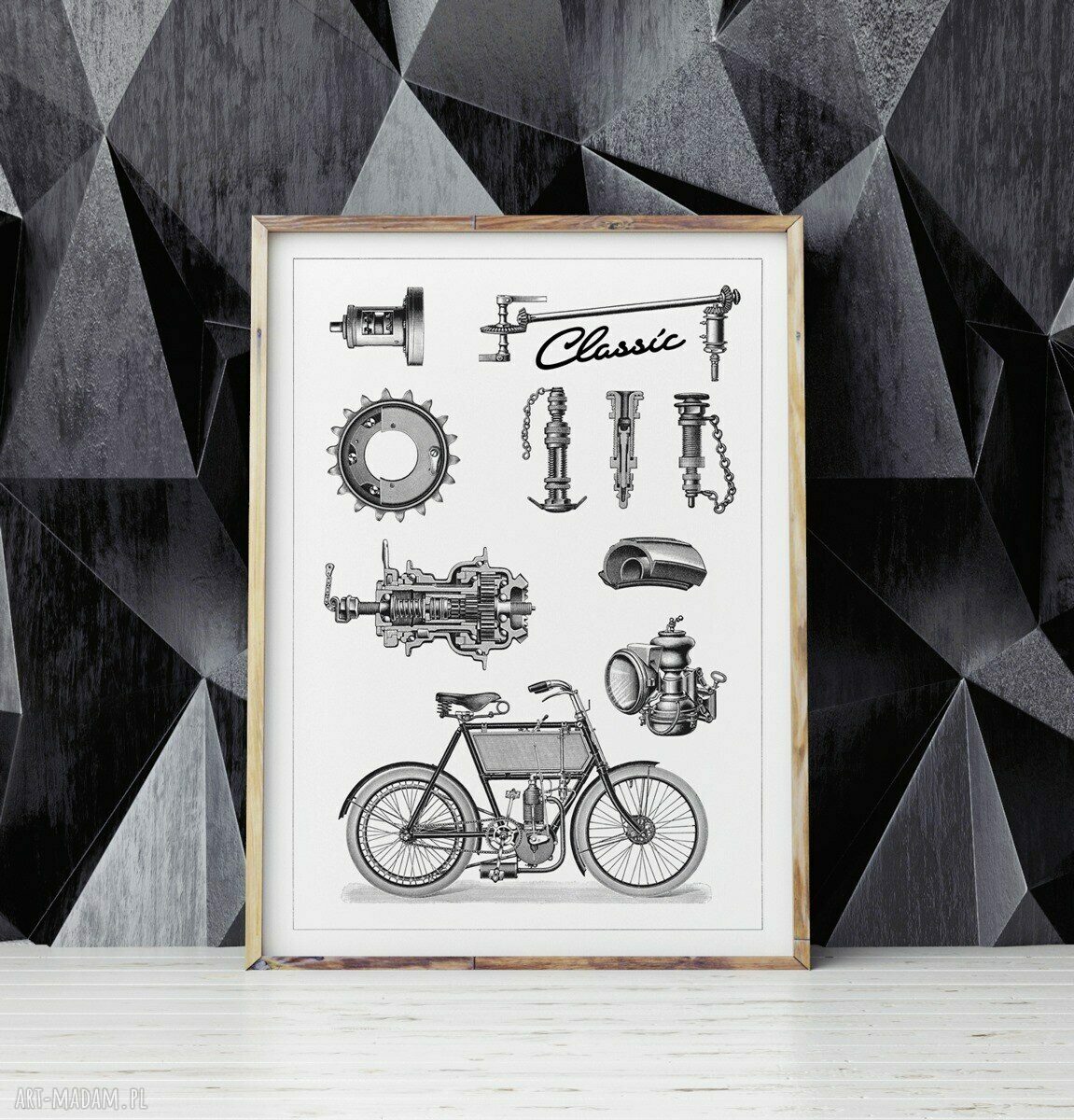 Vintage Vibes - plakat 50x70 cm Hogstudio