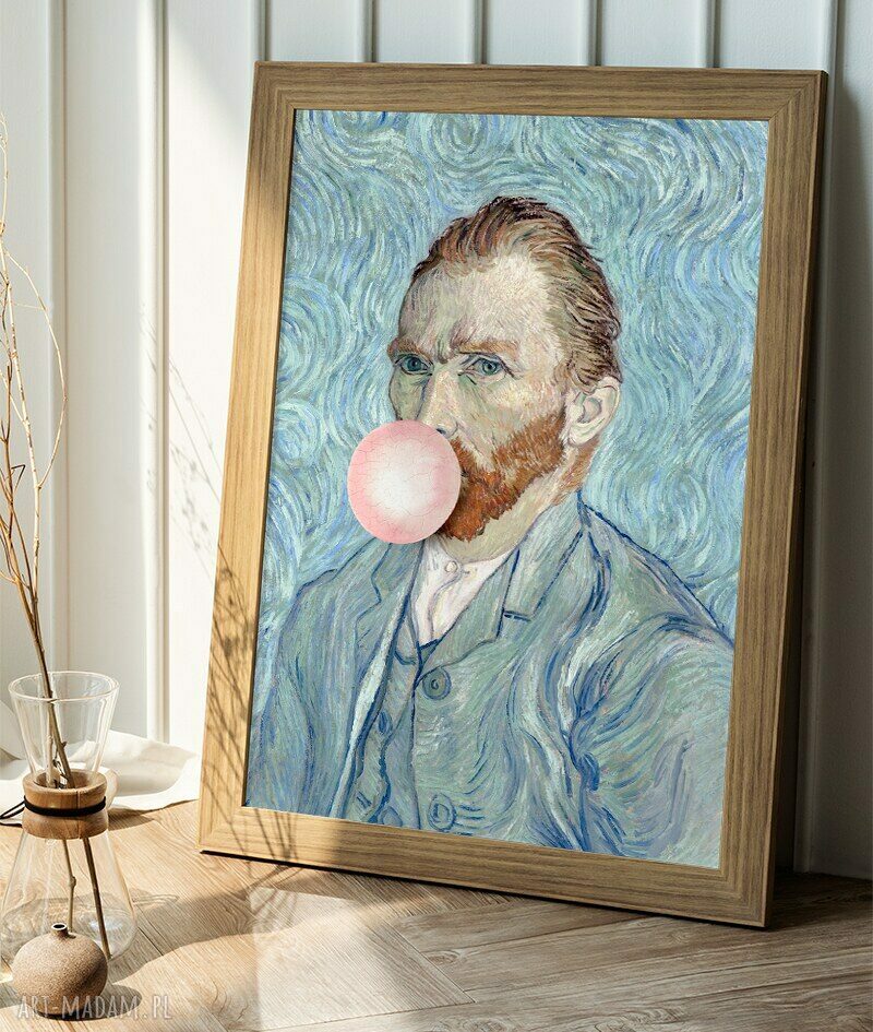 Vincent z balonem - plakat 50x70 cm