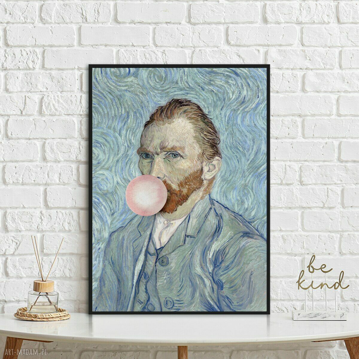 Vincent z balonem - plakat 50x70 cm