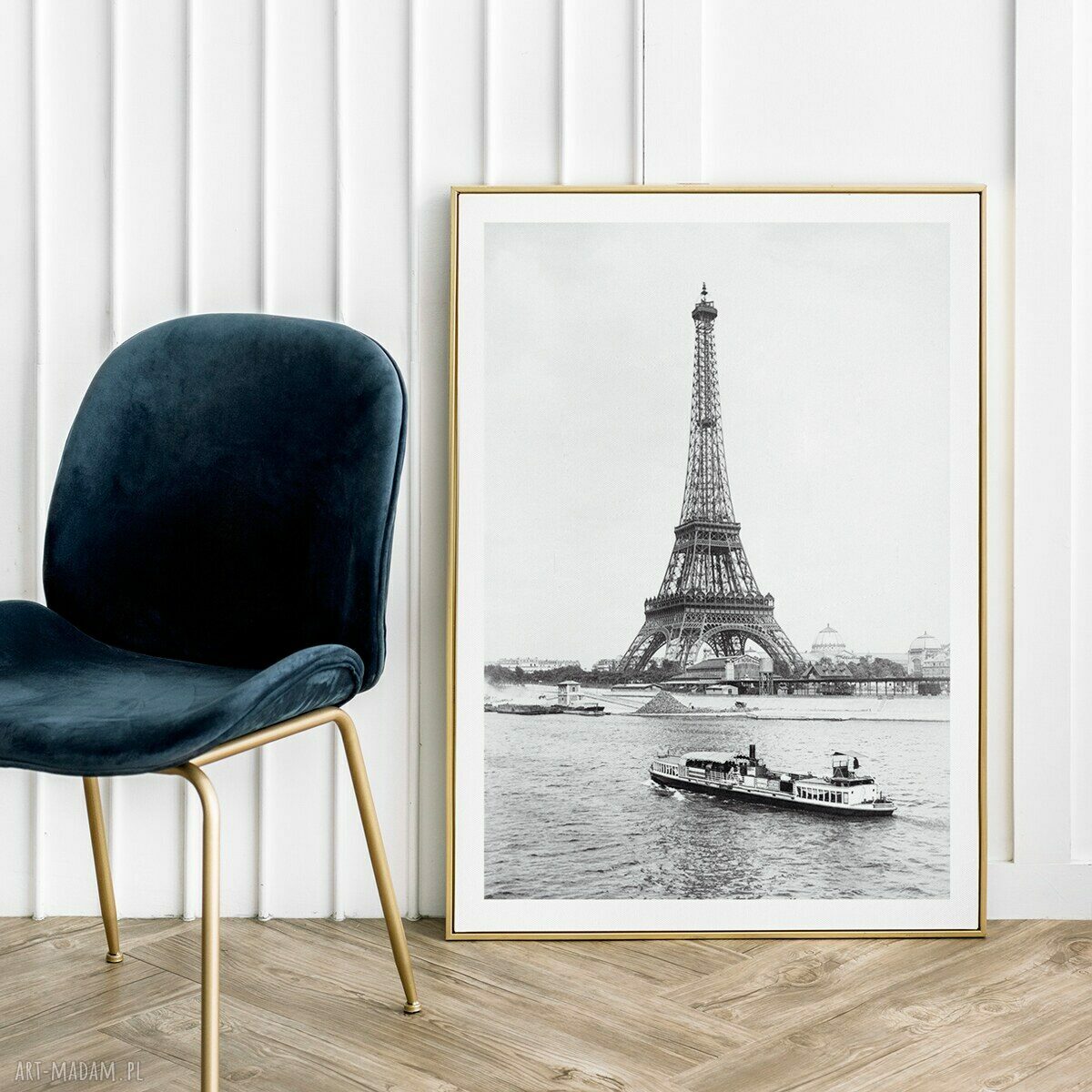 Vintage Paris - plakat 50x70 cm z reprodukcją zdjęcia