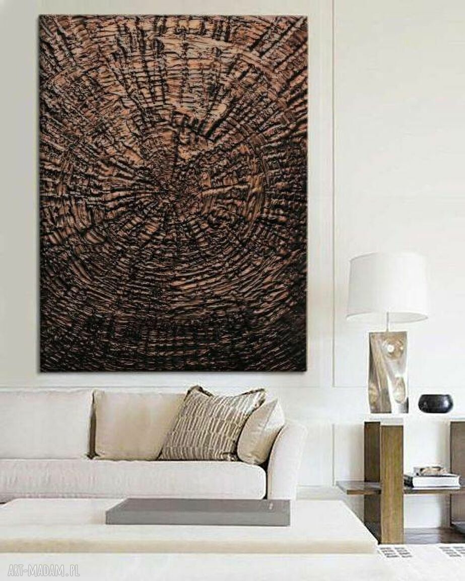 Vintage Sun - obraz strukturalny 80x170 cm na płótnie lnianym