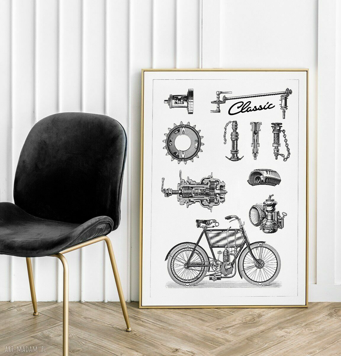 Vintage Vibes - plakat 50x70 cm Hogstudio
