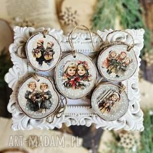 zimowe plasterki dekoracje choinkowe