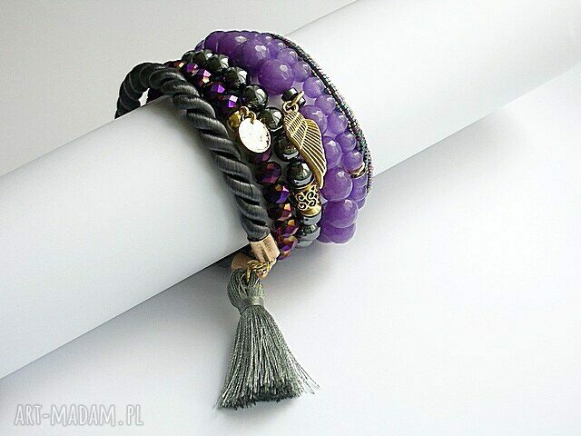 VIOLET AND GREY 1 autorskie