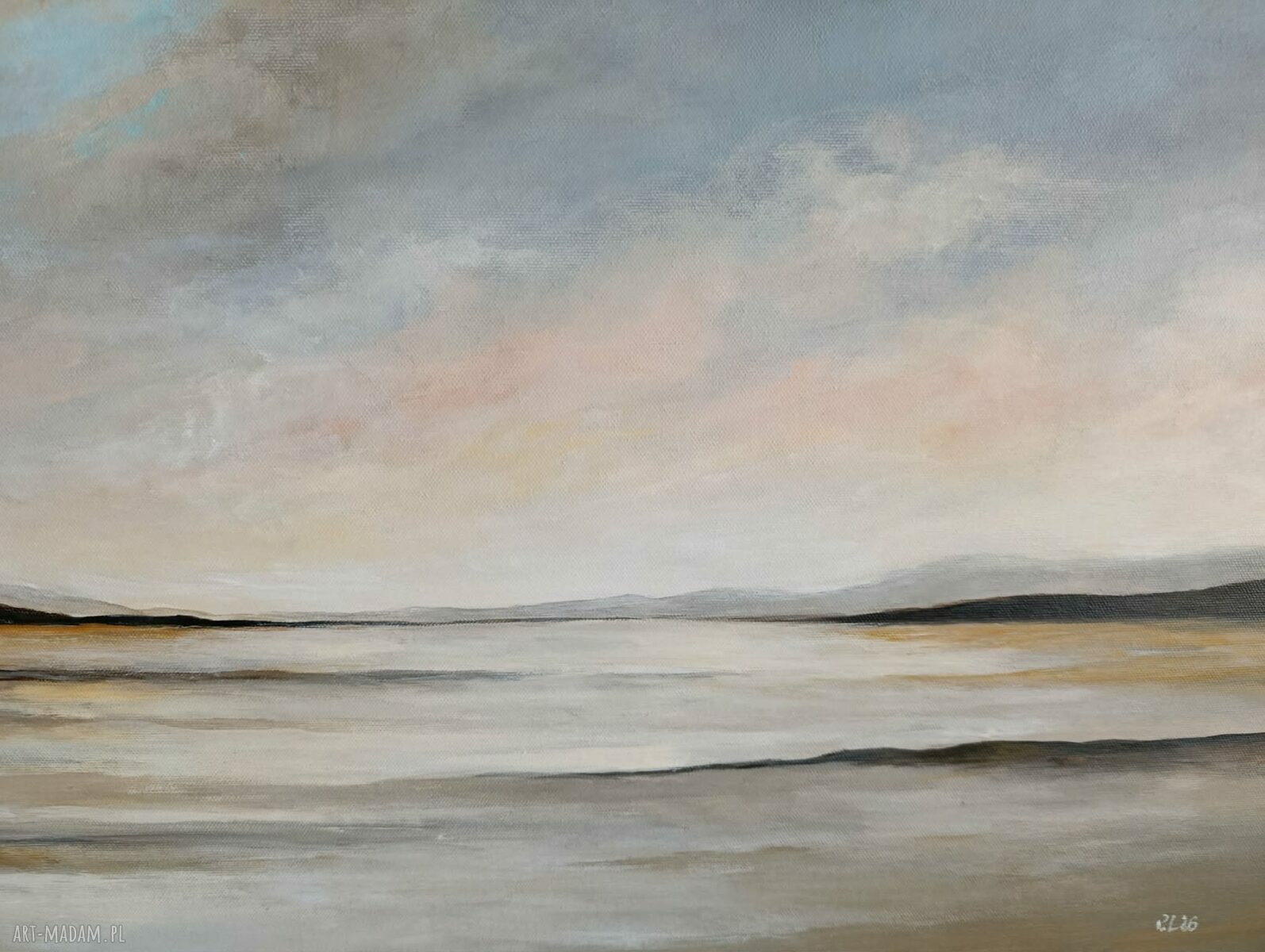 W BLASKU DNIA - obraz akrylowy 50x70 cm na panelu malarskim