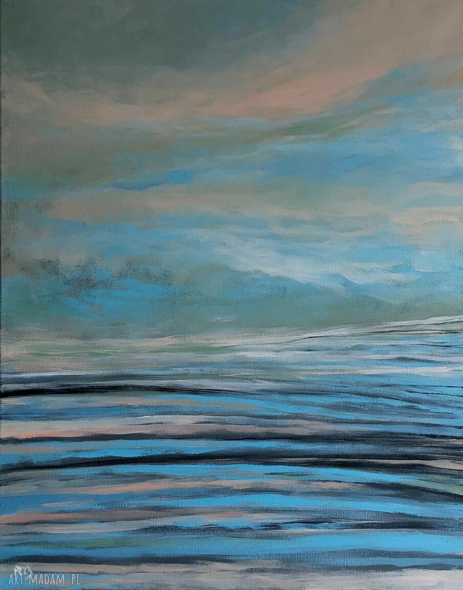 W DRUGĄ STRONĘ - obraz akrylowy 40x50 cm na płótnie (Paulina Lebida)