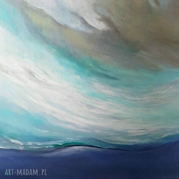 W objęciach wiatru - obraz akrylowy 60x60 cm
