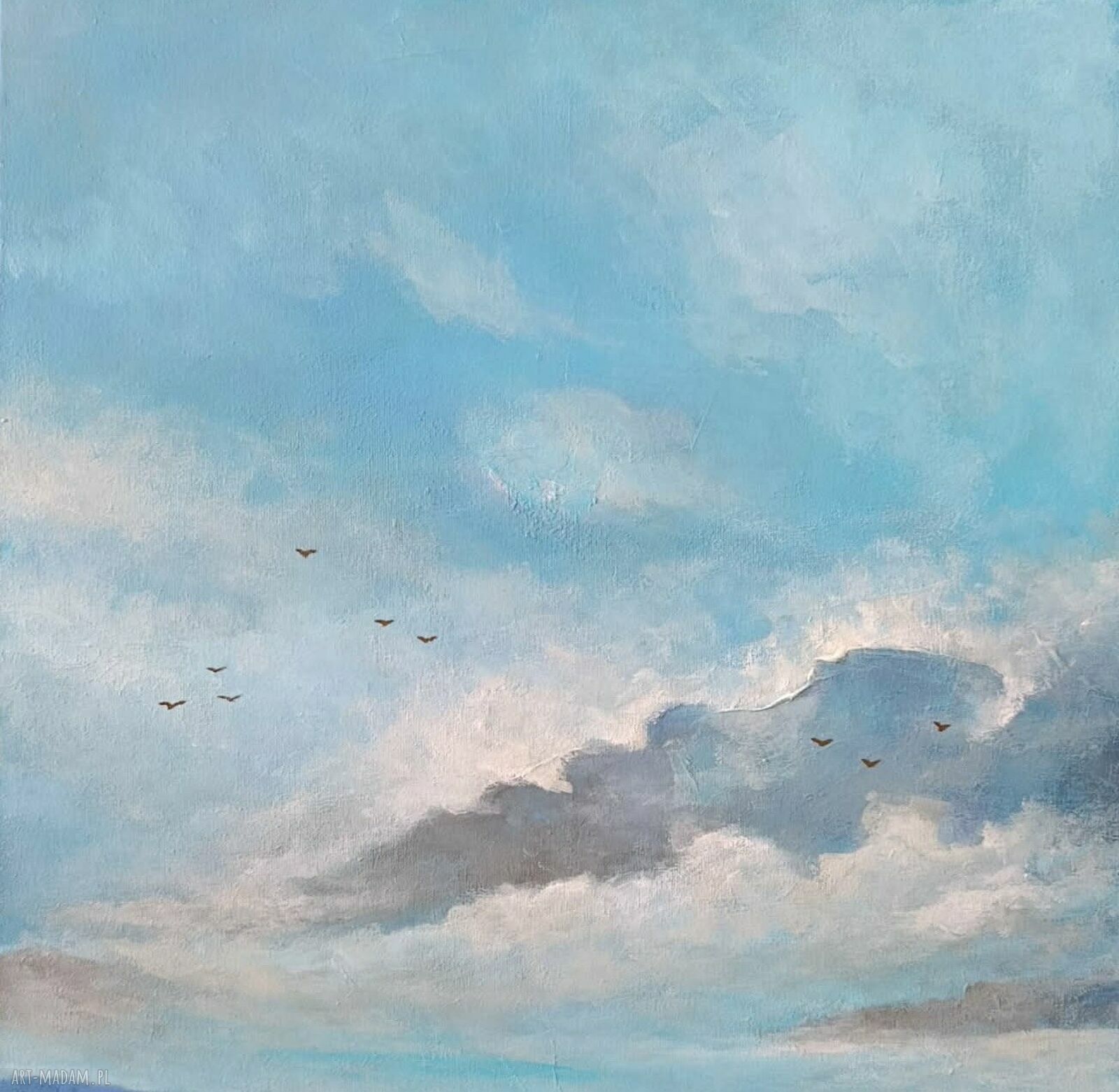 W samo południe - obraz akrylowy 50 x 40 cm (pejzaż) - gotowy do powieszenia