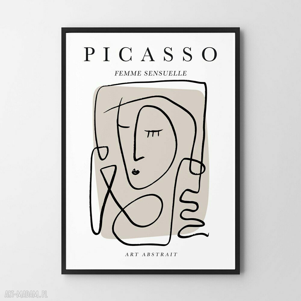 Plakat w stylu Picasso - format 50x70 cm