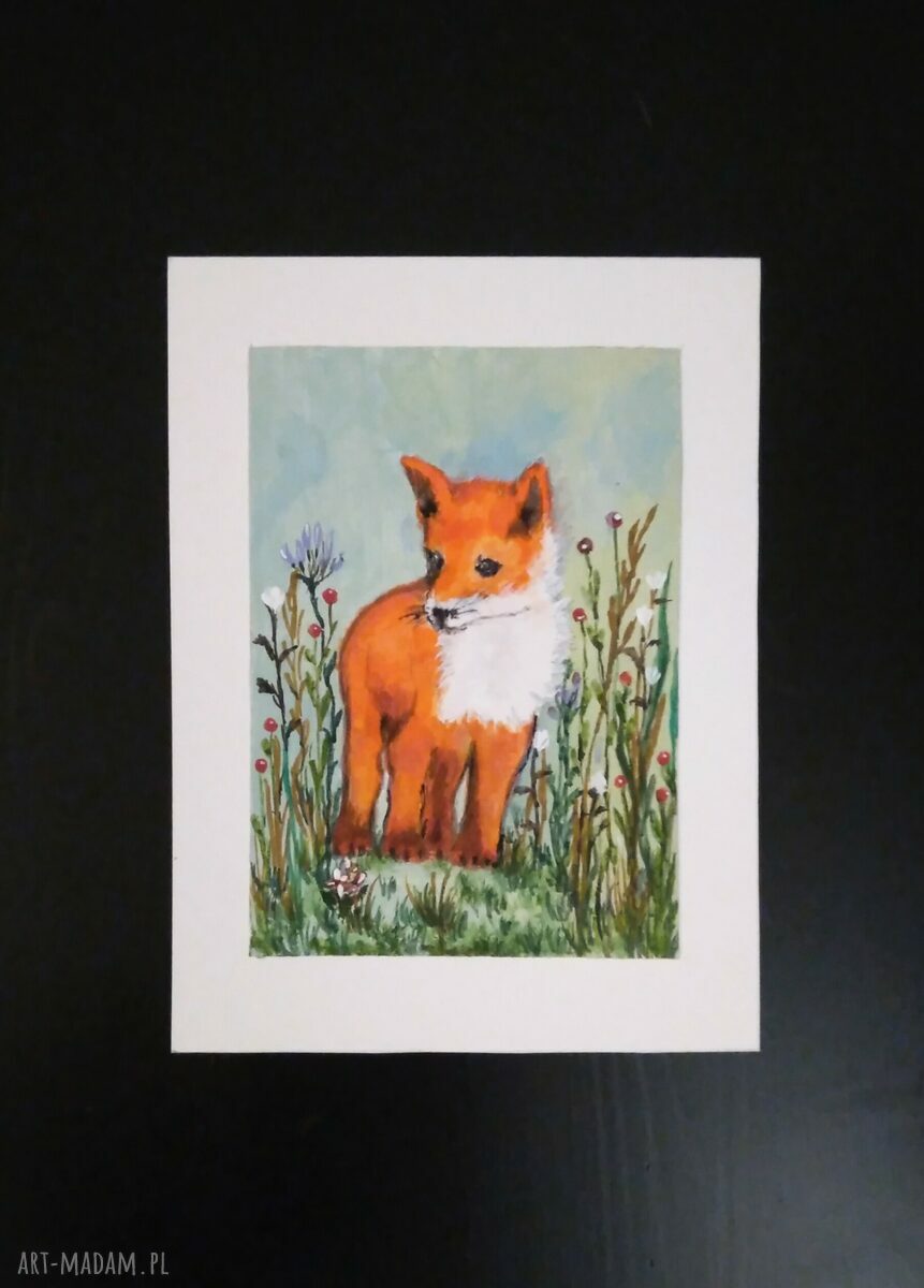 Obrazek w typie ilustracji - lisek Lhotse Design