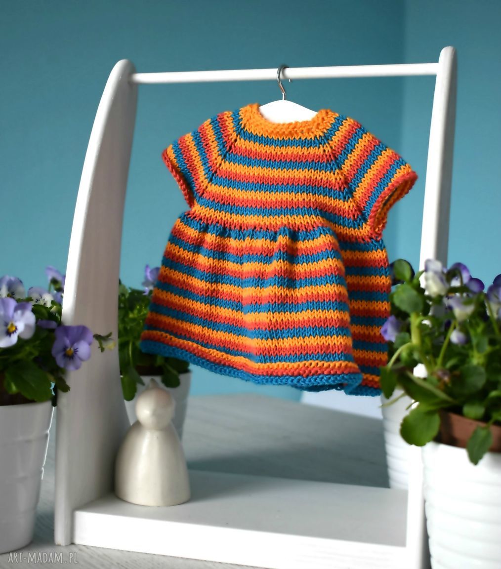 Sukienka dla lalki lub misia lalka waldorfska miś ubranko