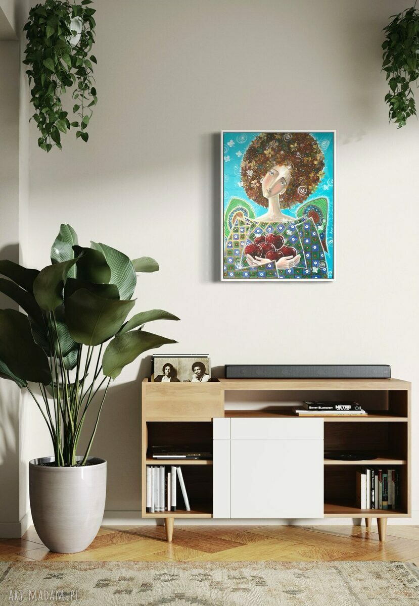 Warto doceniać małe rzeczy - obraz giclee na płótnie Canvas Marina Czajkowska