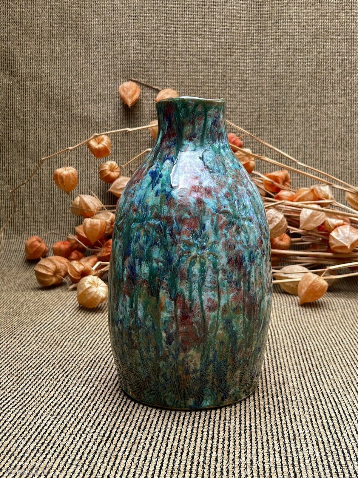 Wazon butla ceramiczna - kolorowy akcent do Twojego wnętrza
