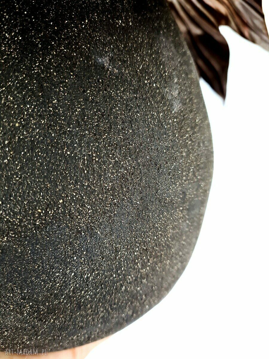 Wazon ceramiczny z dekoracją na drobiazgi