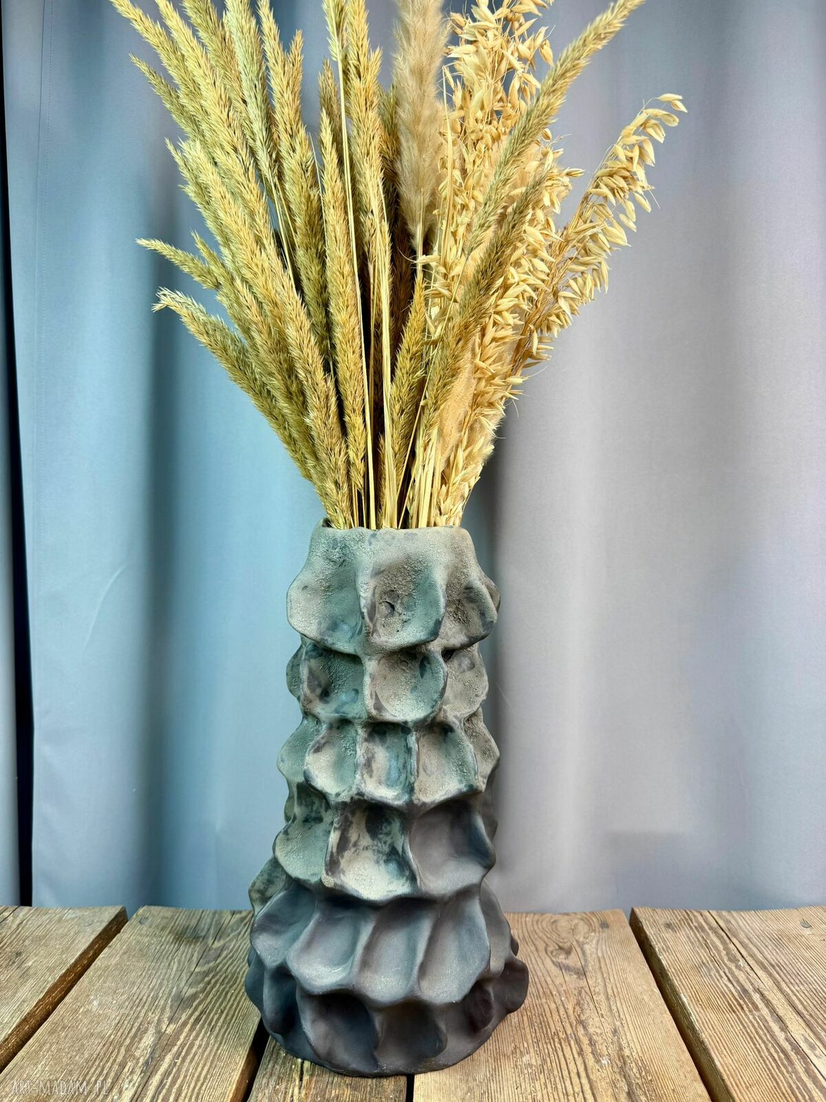 Wazon ceramiczny z kolekcji Organica - ręcznie lepiony poLEPIONE
