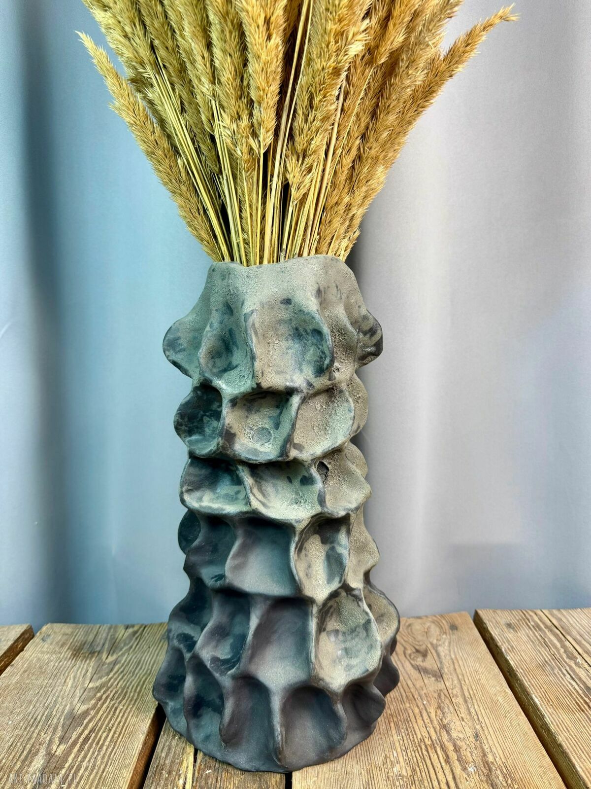 Wazon ceramiczny z kolekcji Organica - ręcznie lepiony poLEPIONE