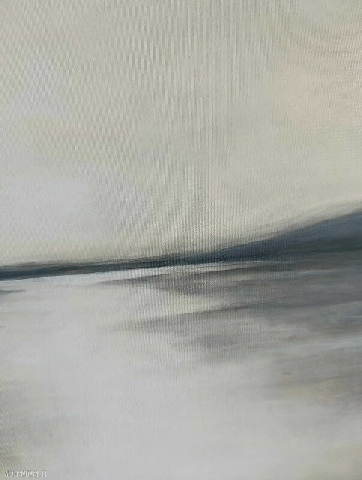 WCIĄŻ POWRACAM - spokojny obraz akrylowy 70 x 70 cm