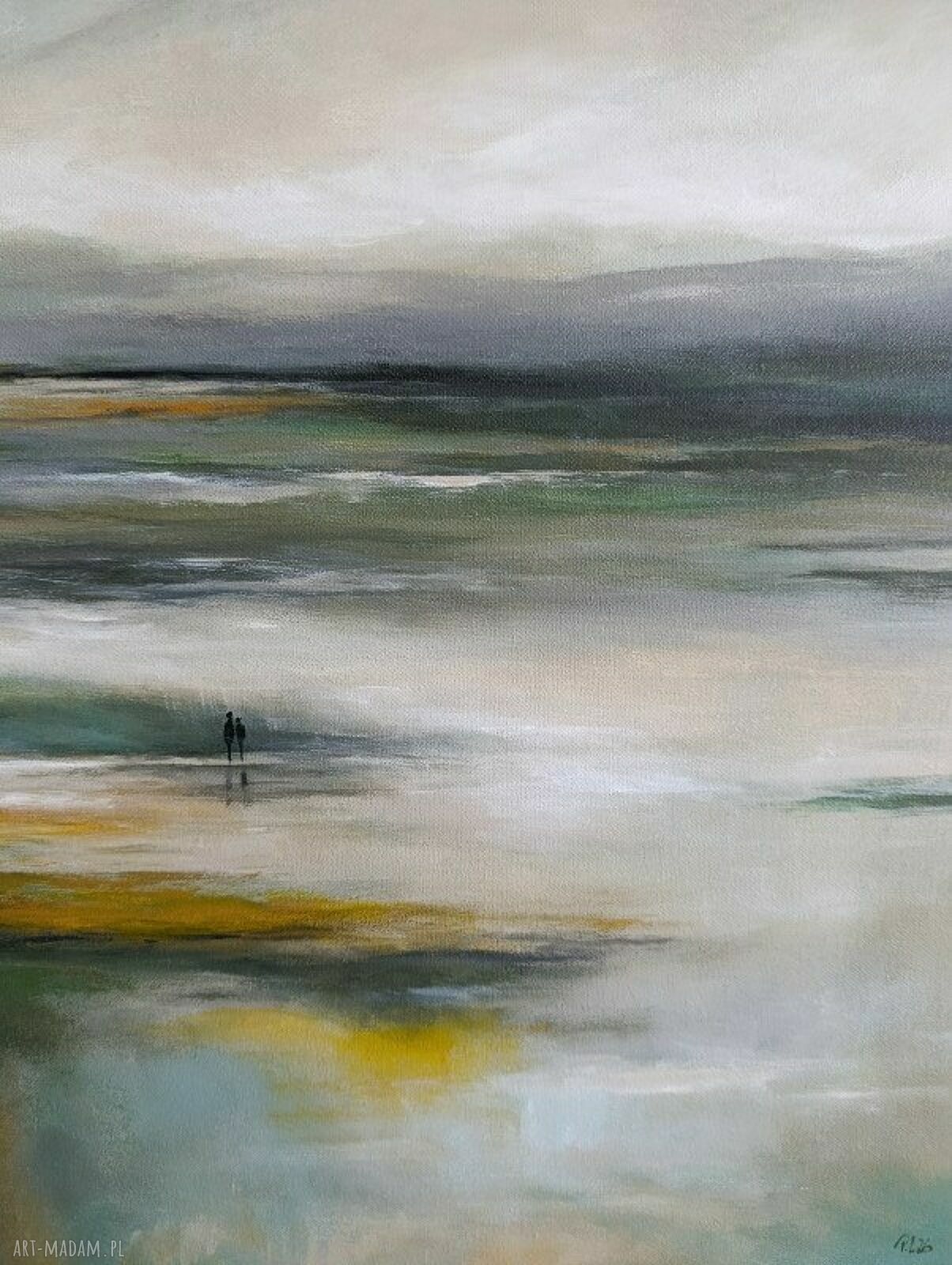 We dwoje - oryginalny obraz akrylowy 60x50 cm