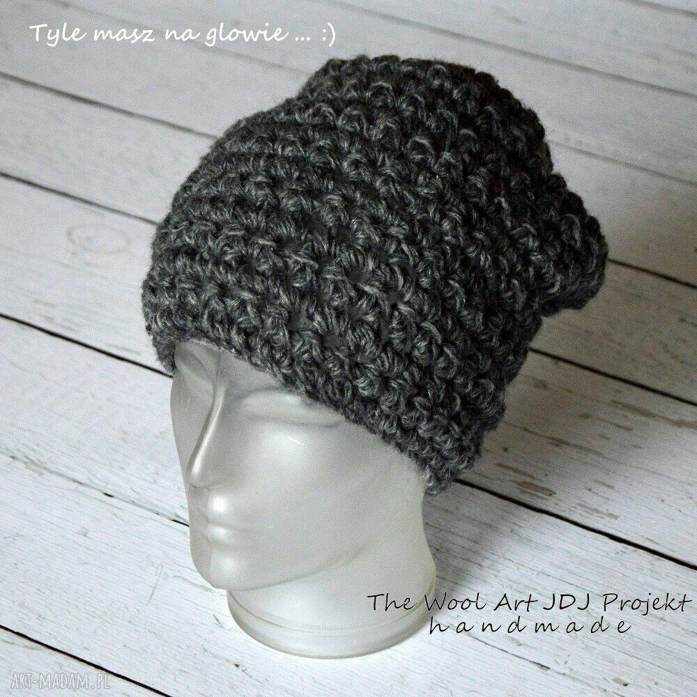 Gruba czapka HandMade