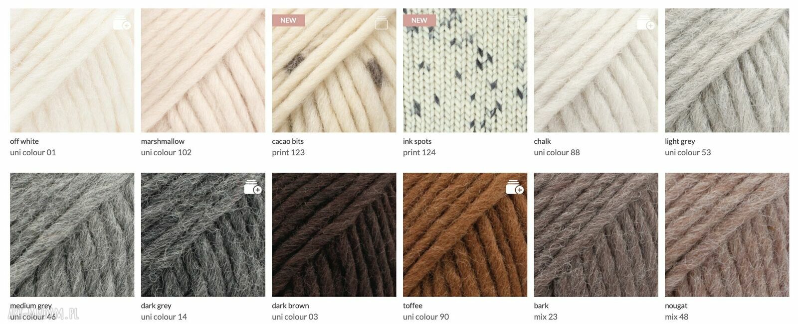 Wełniana czapka Lily maxi - 100% wełna, ręcznie robiona (pudrowy róż)