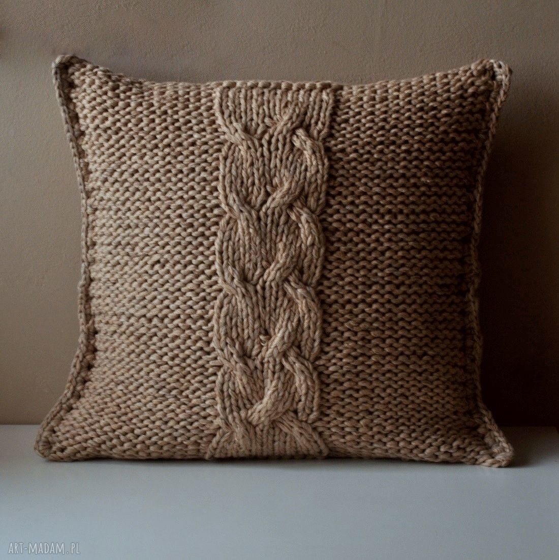 Dziergana poszewka poduszkę poduszki poszewki prezent wełniane