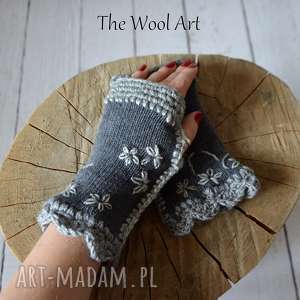 the wool art rękawiczki mitenki