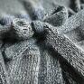 sweter swetry wełniany kardigan wiązany